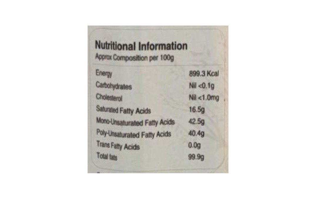 Indic Wisdom Black Sesame Oil    Plastic Bottle  1 litre